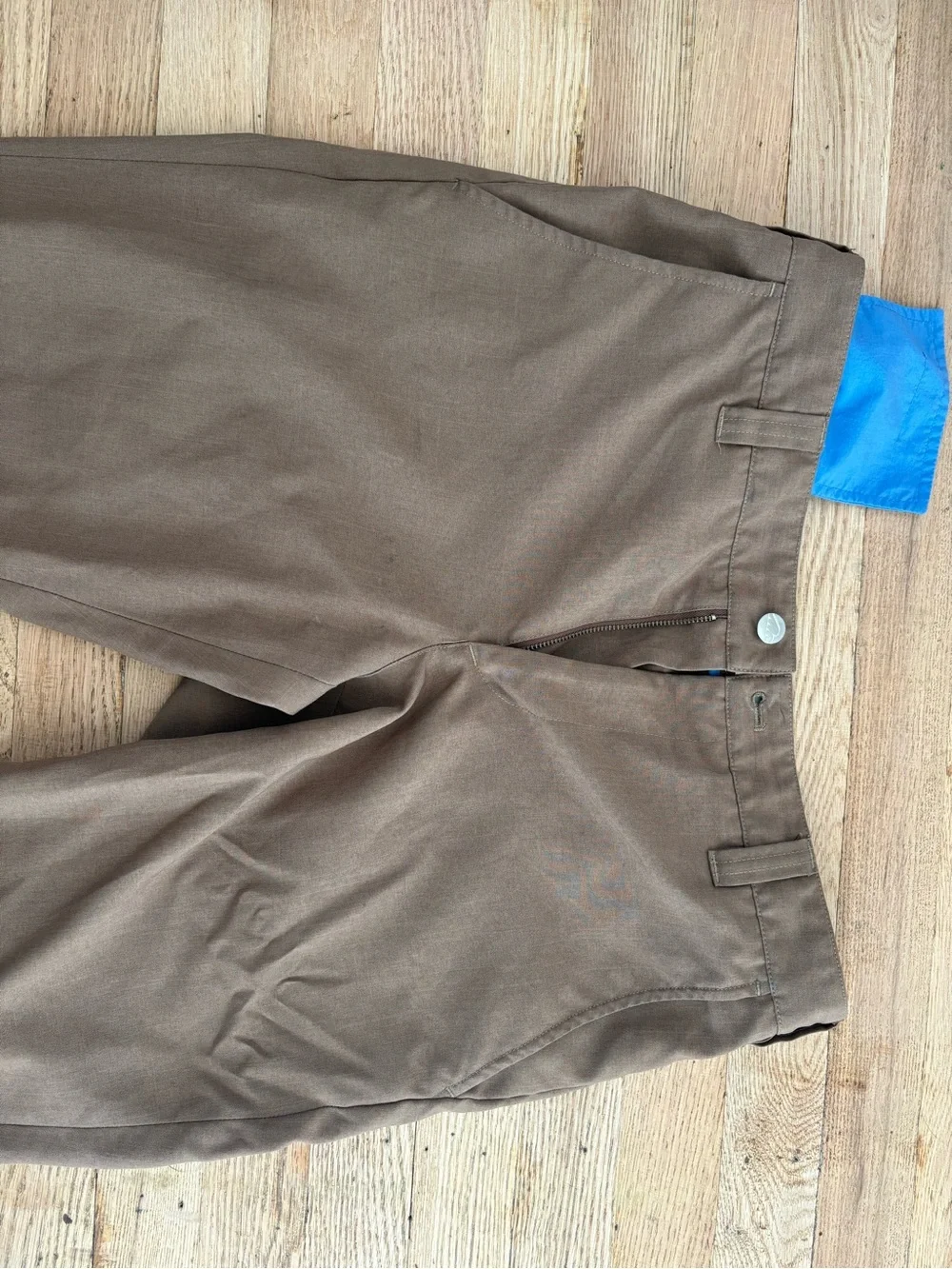 Men’s Slim Brown Chino Pants